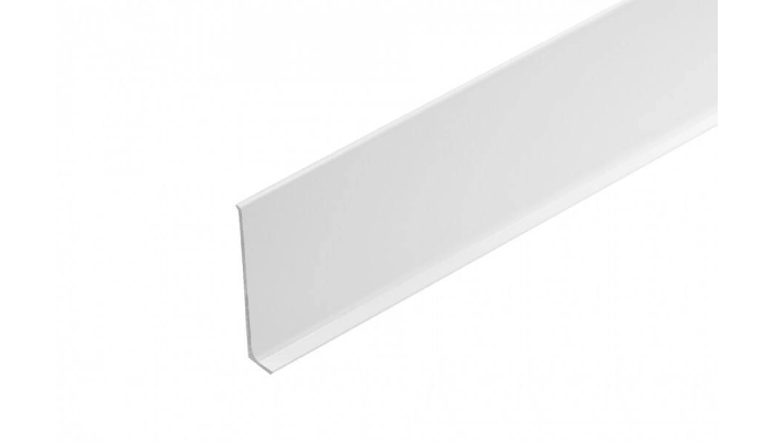 Aluminiowa Listwa przypodłogowa biała